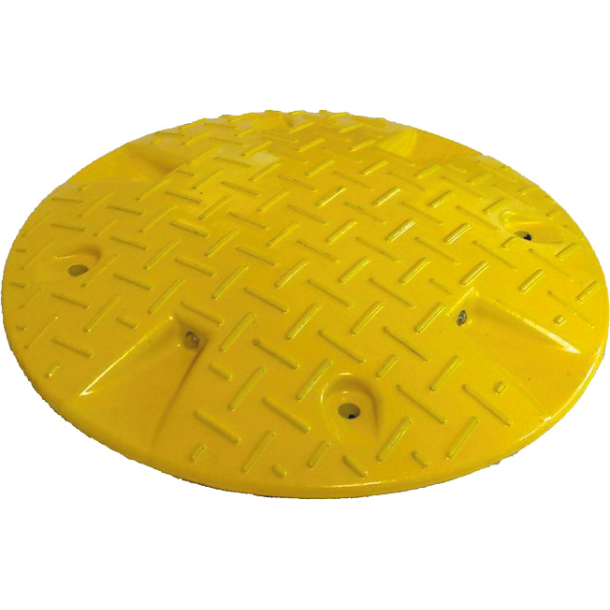 Round speed bump